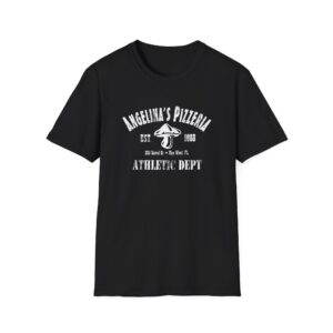 Angelina's Pizzeria Old School Athletic Department Key West Unisex Softstyle T-Shirt